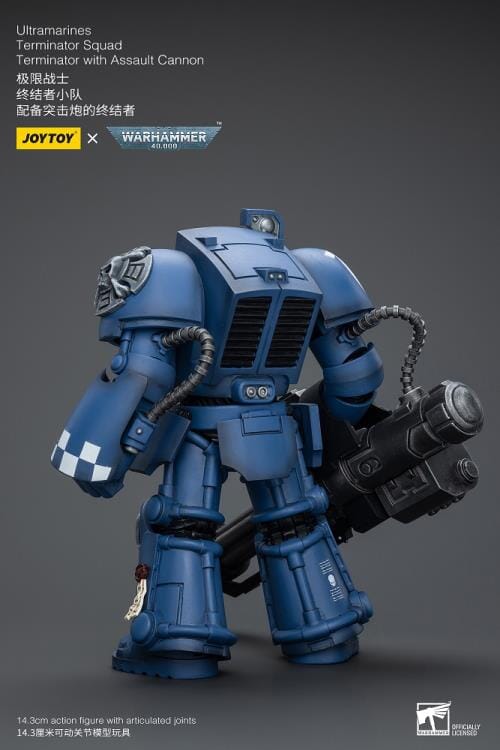 Warhammer 40K Ultramarines Terminator Squad Terminator with Assault Cannon 1/18 Scale Action Figure - Image 4