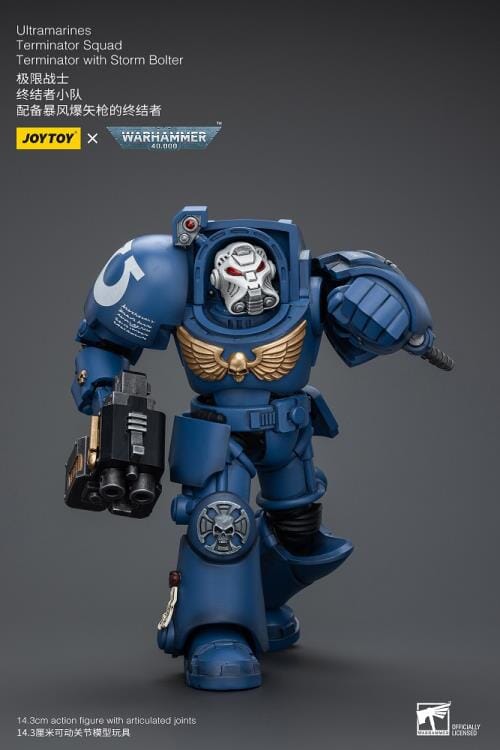 Warhammer 40K Ultramarines Terminator Squad Terminator with Storm Bolter 1/18 Scale Action Figure - Image 6