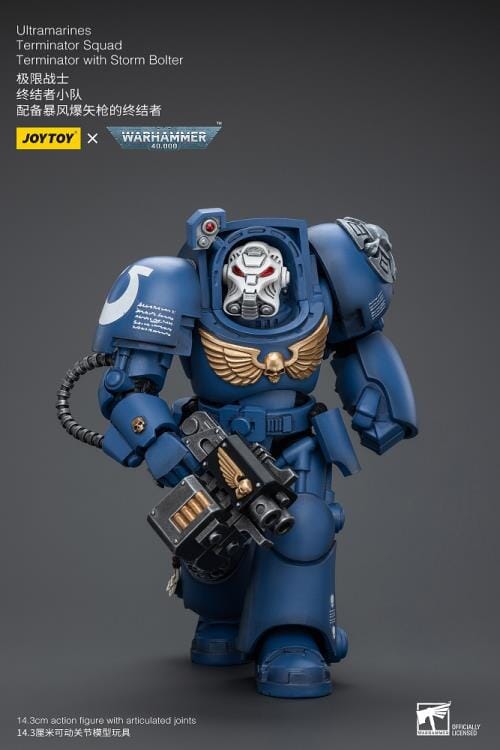 Warhammer 40K Ultramarines Terminator Squad Terminator with Storm Bolter 1/18 Scale Action Figure - Image 7