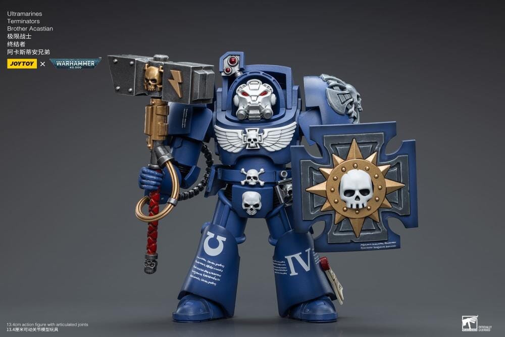 Warhammer 40K Ultramarines Terminators Brother Acastian 1/18 Scale Figure - Image 2