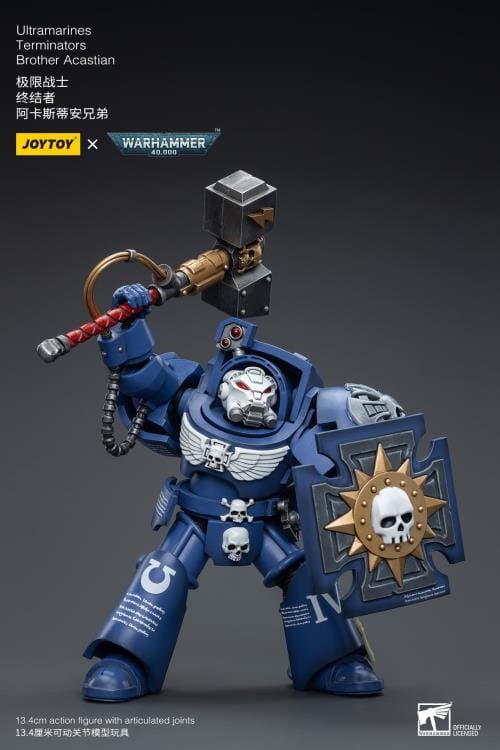 Warhammer 40K Ultramarines Terminators Brother Acastian 1/18 Scale Figure - Image 6