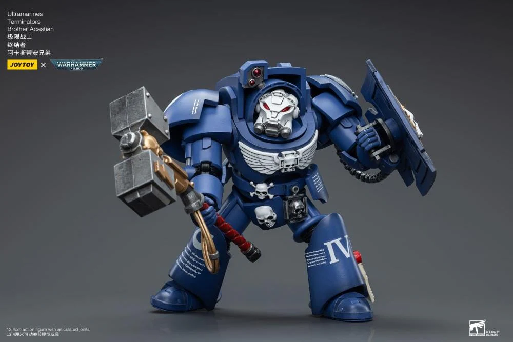 Warhammer 40K Ultramarines Terminators Brother Acastian 1/18 Scale Figure - Image 7