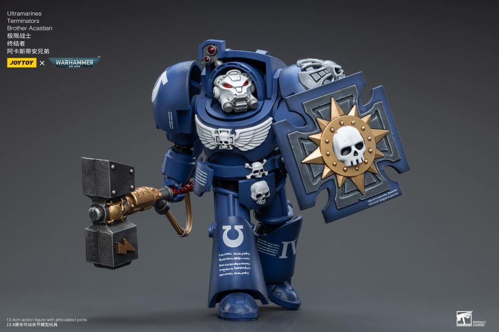 Warhammer 40K Ultramarines Terminators Brother Acastian 1/18 Scale Figure - Image 8