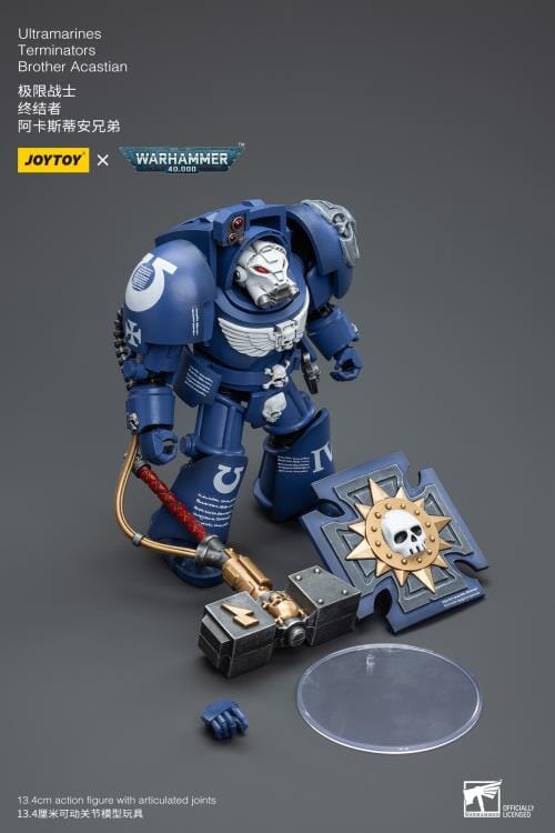 Warhammer 40K Ultramarines Terminators Brother Acastian 1/18 Scale Figure - Image 9