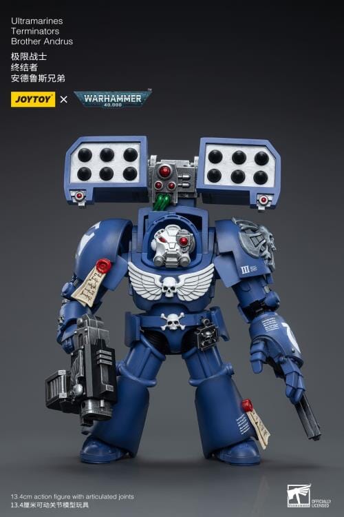 Warhammer 40K Ultramarines Terminators Brother Andrus 1/18 Scale Figure - Image 2