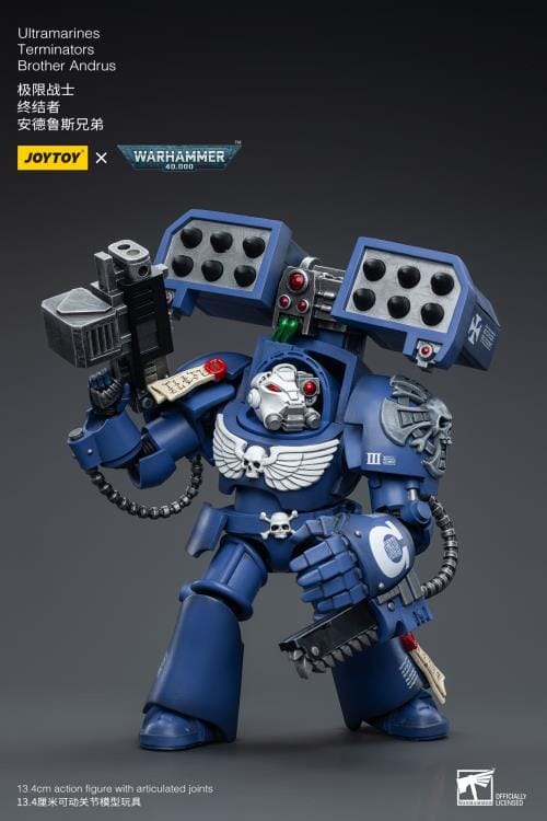 Warhammer 40K Ultramarines Terminators Brother Andrus 1/18 Scale Figure - Image 4