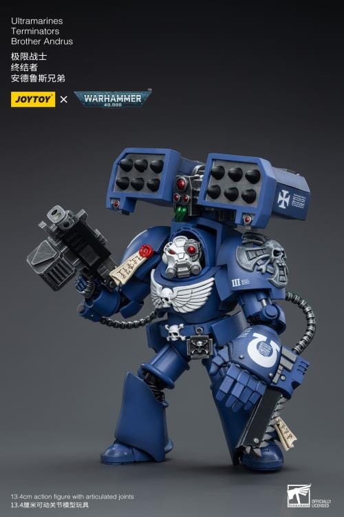 Warhammer 40K Ultramarines Terminators Brother Andrus 1/18 Scale Figure - Image 5