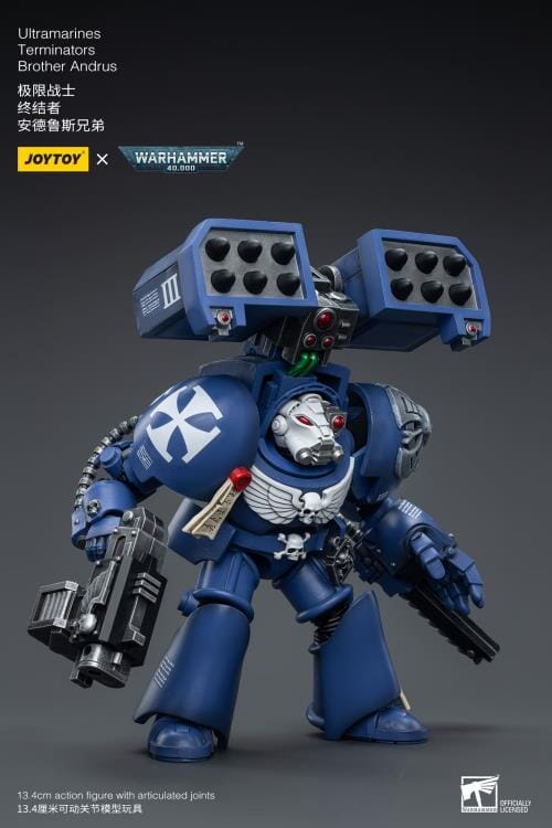 Warhammer 40K Ultramarines Terminators Brother Andrus 1/18 Scale Figure - Image 7