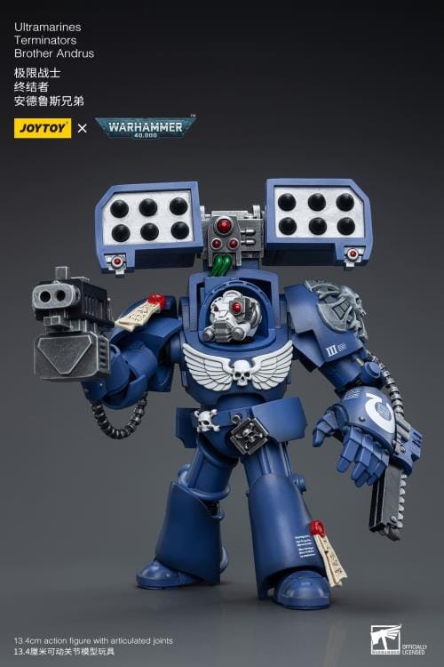 Warhammer 40K Ultramarines Terminators Brother Andrus 1/18 Scale Figure - Image 8