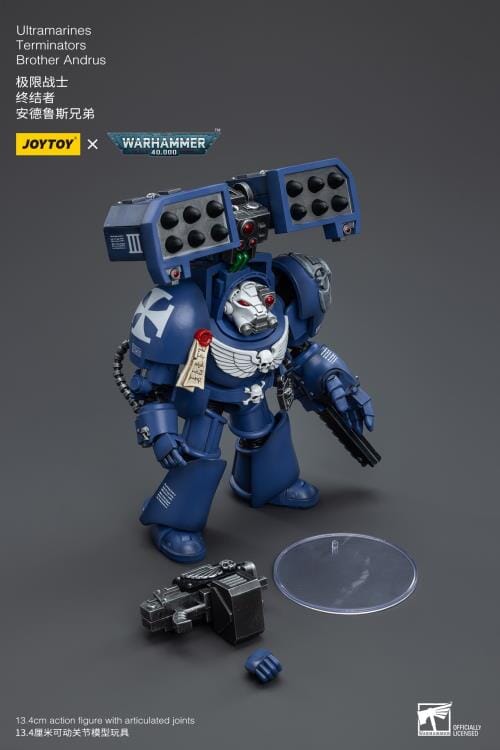 Warhammer 40K Ultramarines Terminators Brother Andrus 1/18 Scale Figure - Image 9