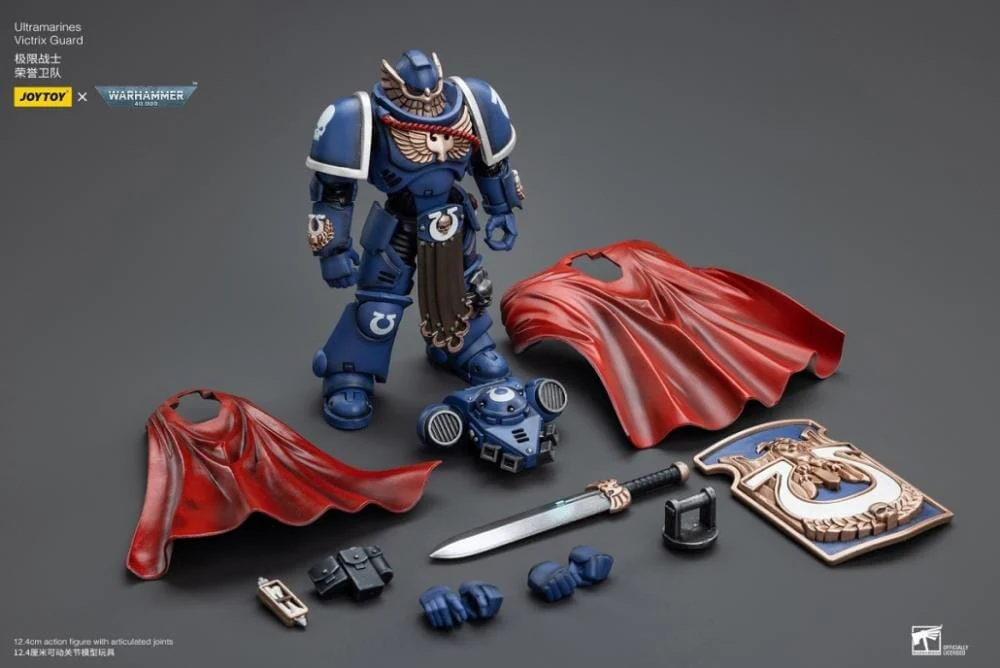 Warhammer 40K Ultramarines Victrix Guard 1/18 Scale Figure - Image 7