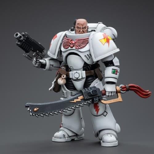 Warhammer 40K White Scars Assault Intercessor Sergeant Tsendbaatar 1/18 Scale Figure - Image 2