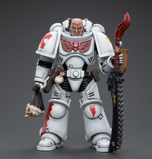 Warhammer 40K White Scars Assault Intercessor Sergeant Tsendbaatar 1/18 Scale Figure - Image 3