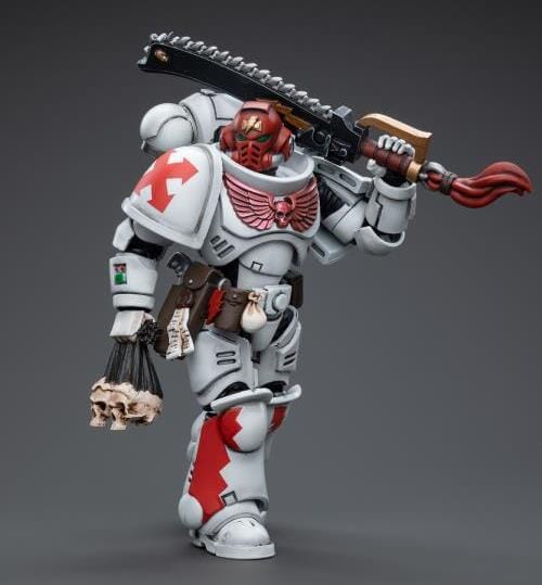 Warhammer 40K White Scars Assault Intercessor Sergeant Tsendbaatar 1/18 Scale Figure - Image 5