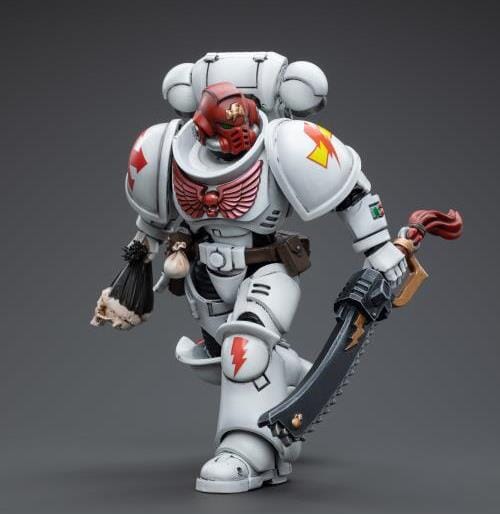 Warhammer 40K White Scars Assault Intercessor Sergeant Tsendbaatar 1/18 Scale Figure - Image 6