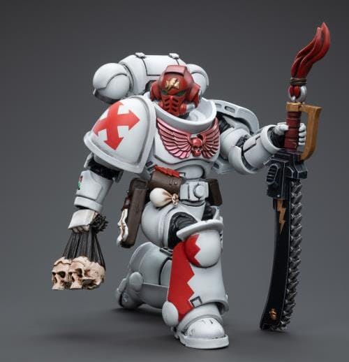 Warhammer 40K White Scars Assault Intercessor Sergeant Tsendbaatar 1/18 Scale Figure - Image 7