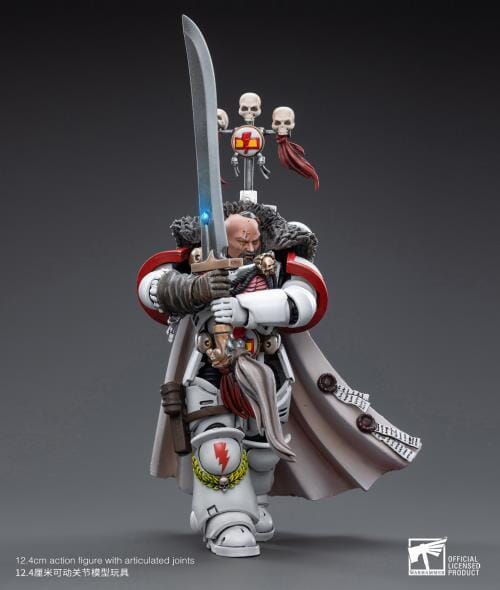 Warhammer 40K White Scars Captain Kor'sarro Khan 1/18 Scale Figure - Image 4