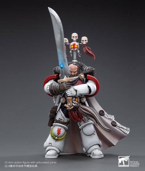 Warhammer 40K White Scars Captain Kor'sarro Khan 1/18 Scale Figure - Image 5