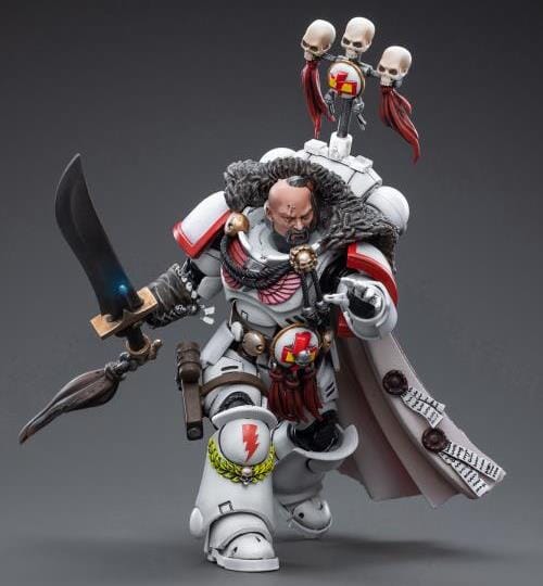 Warhammer 40K White Scars Captain Kor'sarro Khan 1/18 Scale Figure - Image 7