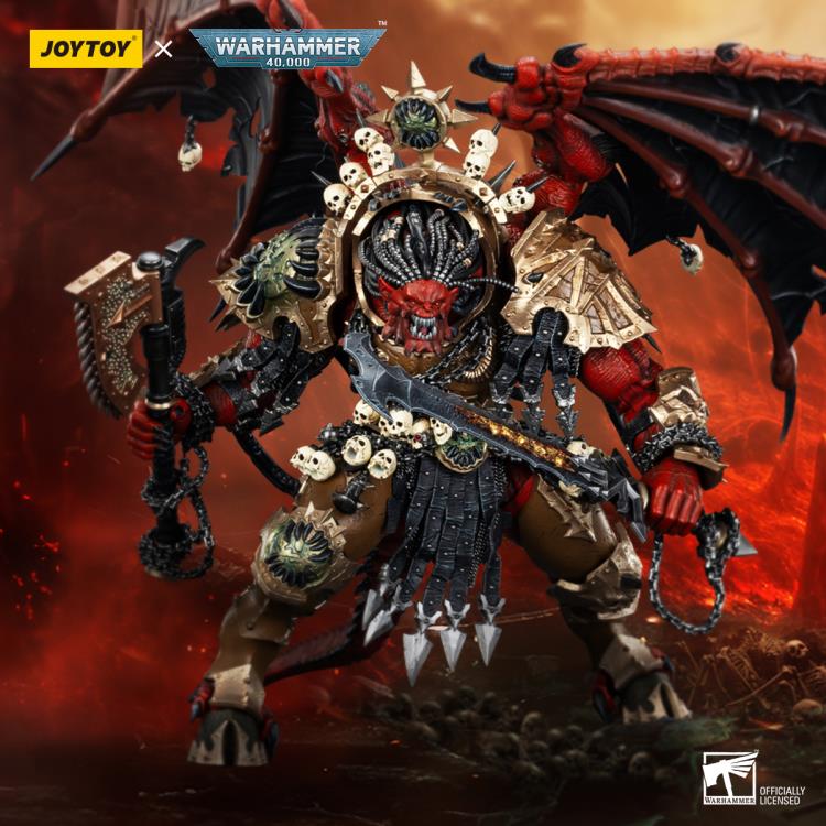 Warhammer 40K World Eaters Angron, Daemon Primarch of Khorne 1/18 Scale Action Figure - Image 2