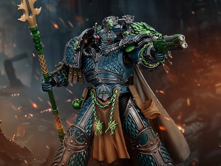 Warhammer The Horus Heresy Alpha Legion Alpharius, Primarch of the XXth Legion 1/18 Scale Action Figure