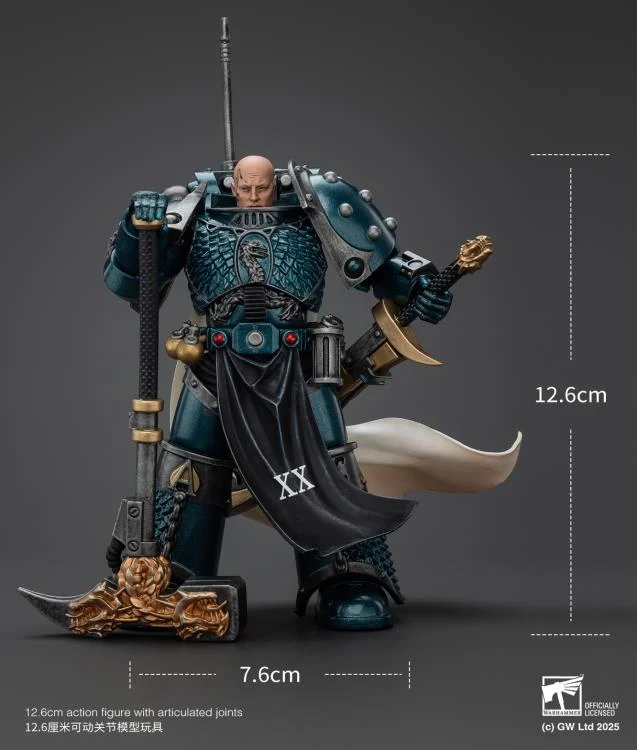 Warhammer The Horus Heresy Alpha Legion Harrowmaster Armillus Dynat 1/18 Scale Action Figure - Image 7