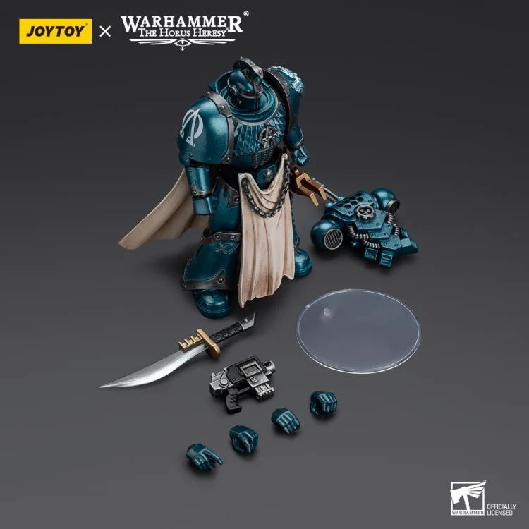 Warhammer The Horus Heresy Alpha Legion Legion Praetor with Power Sword 1/18 Scale Action Figure - Image 6