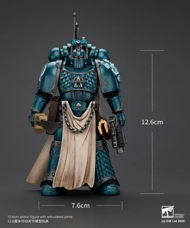 Warhammer The Horus Heresy Alpha Legion Legion Praetor with Power Sword 1/18 Scale Action Figure - Image 7