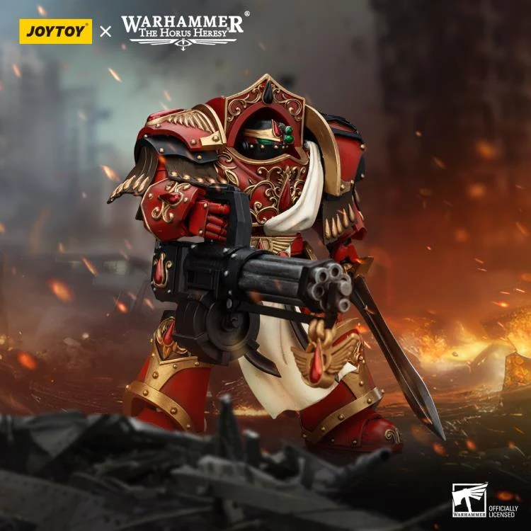 Warhammer The Horus Heresy Blood Angels Crimson Paladin with Iliastus Assault Cannon 1/18 Scale Action Figure - Image 7