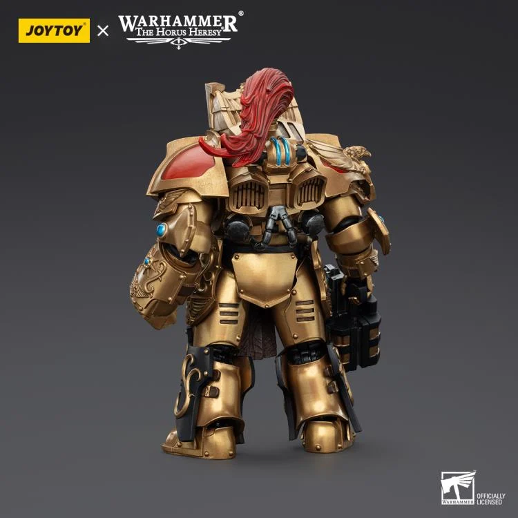 Warhammer The Horus Heresy Legio Custodes Aquilon Terminator Squad Aquilon with Lastrum Storm Bolter 1/18 Scale Action Figure - Image 4