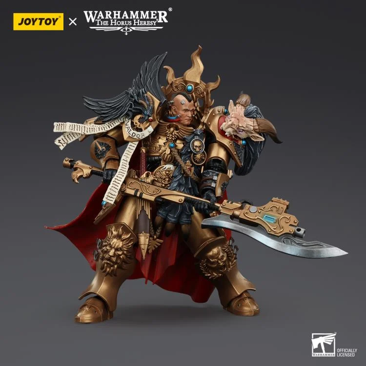 Warhammer The Horus Heresy Legio Custodes Constantin Valdor, Captain-General of the Legio Custodes 1/18 Scale Action Figure - Image 5