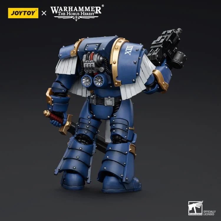 Warhammer The Horus Heresy Ultramarines Cataphractii Terminator Squad Sergeant with Power Sword 1/18 Scale Action Figure - Image 4
