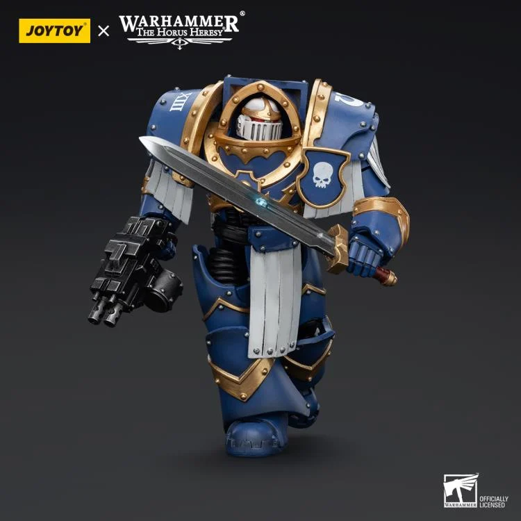Warhammer The Horus Heresy Ultramarines Cataphractii Terminator Squad Sergeant with Power Sword 1/18 Scale Action Figure - Image 6