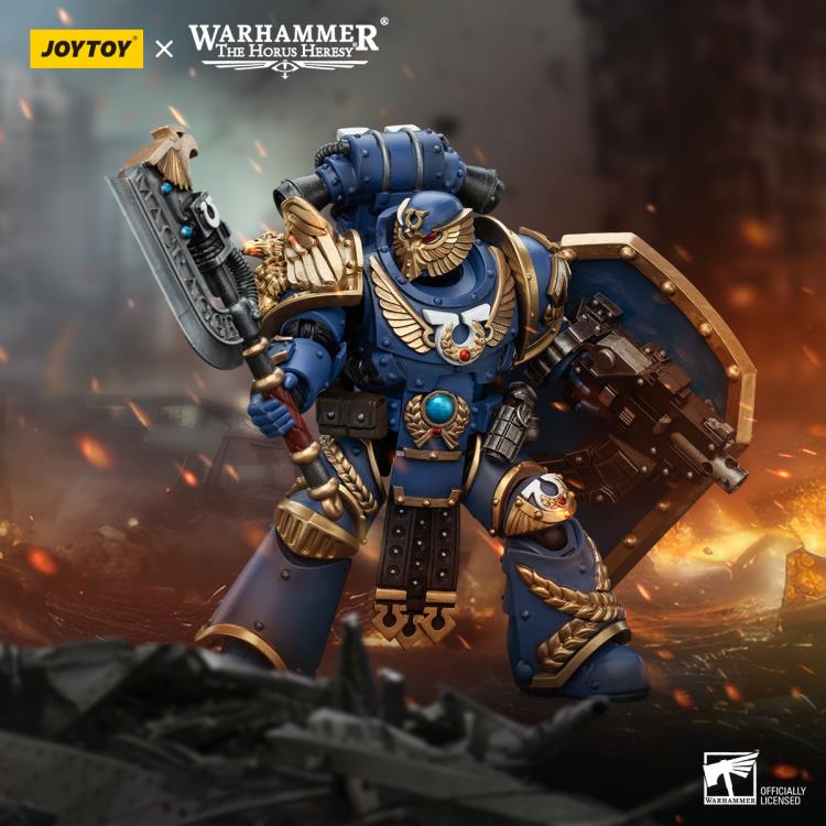 Warhammer The Horus Heresy Ultramarines Invictarus Suzerain Squad Suzerain 1 1/18 Scale Action Figure - Image 7