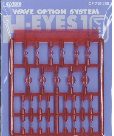 Wave H EYES 1 - Red Mecha Eye Enhancement, Standard Size - Image 2