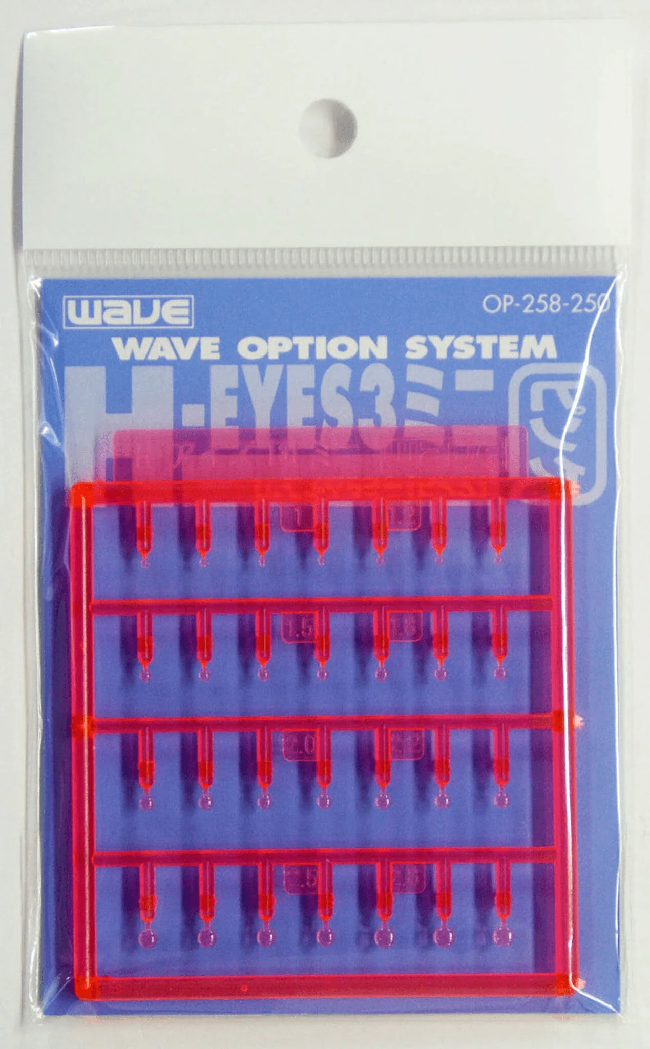 Wave H EYES 3 - Pink Mecha Eye Enhancement, Mini Size