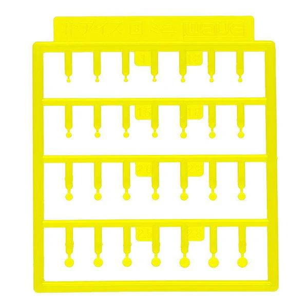 Wave H EYES 3 - Yellow Pink Mecha Eye Enhancement, Mini Size