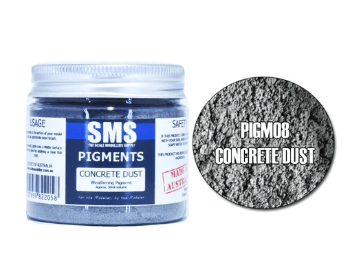 WEATHERING PIGMENT - CONCRETE DUST