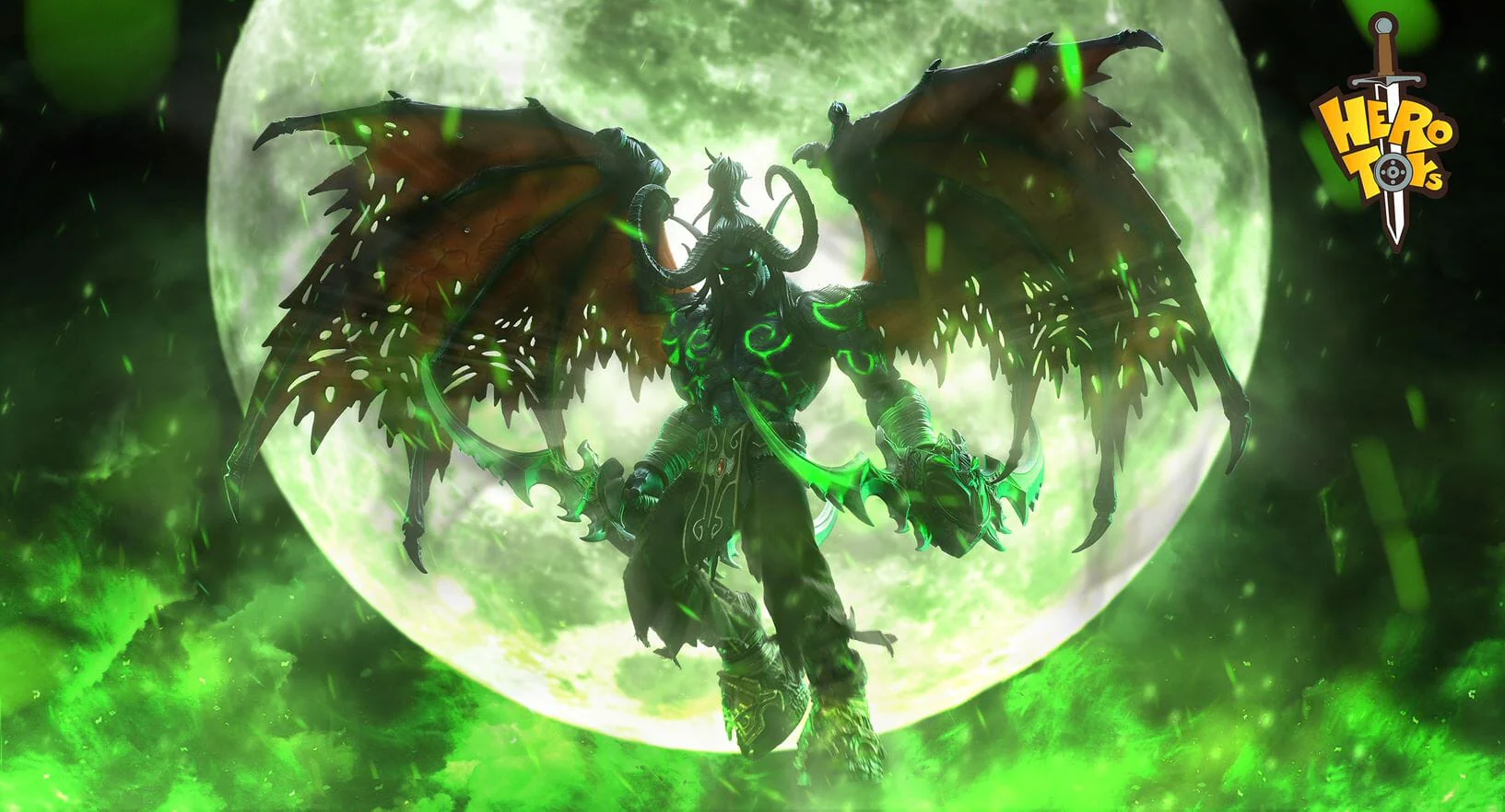 World of Warcraft Demon Hunter Illidan Stromrage Figure - Image 10