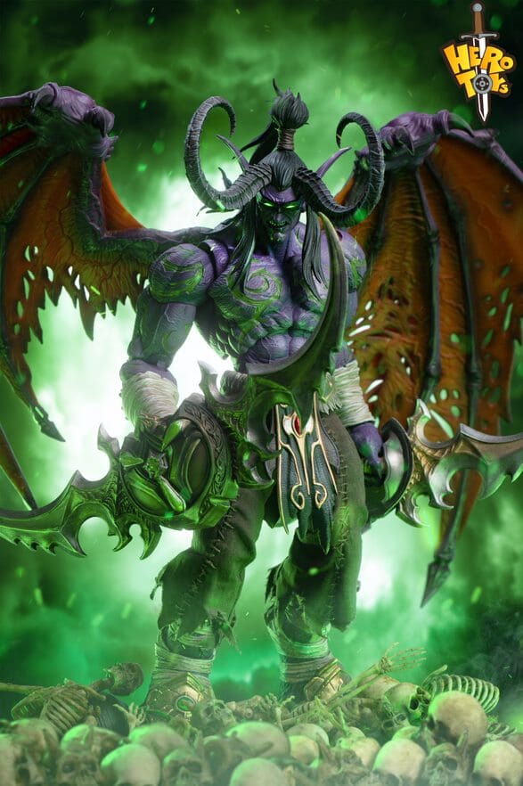 World of Warcraft Demon Hunter Illidan Stromrage Figure - Image 11