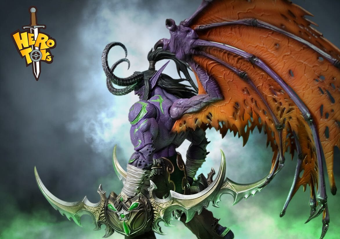 World of Warcraft Demon Hunter Illidan Stromrage Figure - Image 3