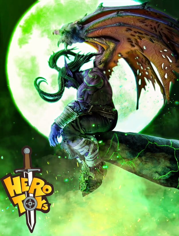 World of Warcraft Demon Hunter Illidan Stromrage Figure - Image 4