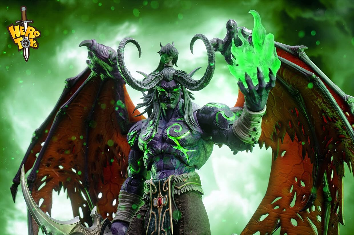 World of Warcraft Demon Hunter Illidan Stromrage Figure - Image 6