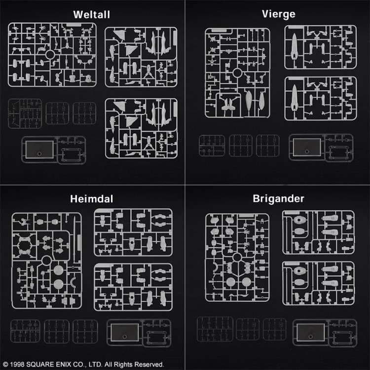 Xenogears Structure Arts Vol.1 Box of 4 Model Kits - Image 3