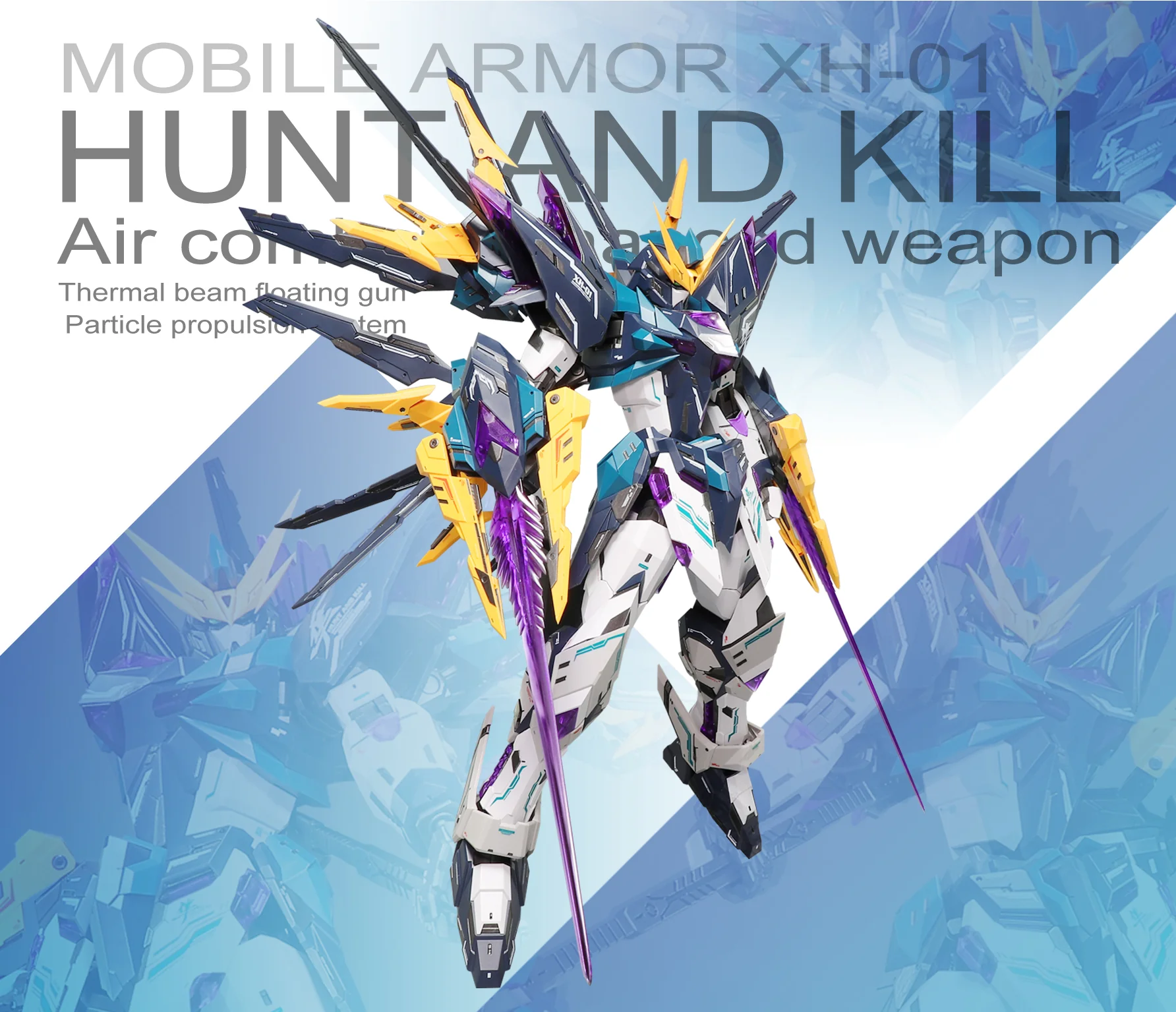 XH-01 Hunting Falcon 1/100 Scale Model Kit - Image 2
