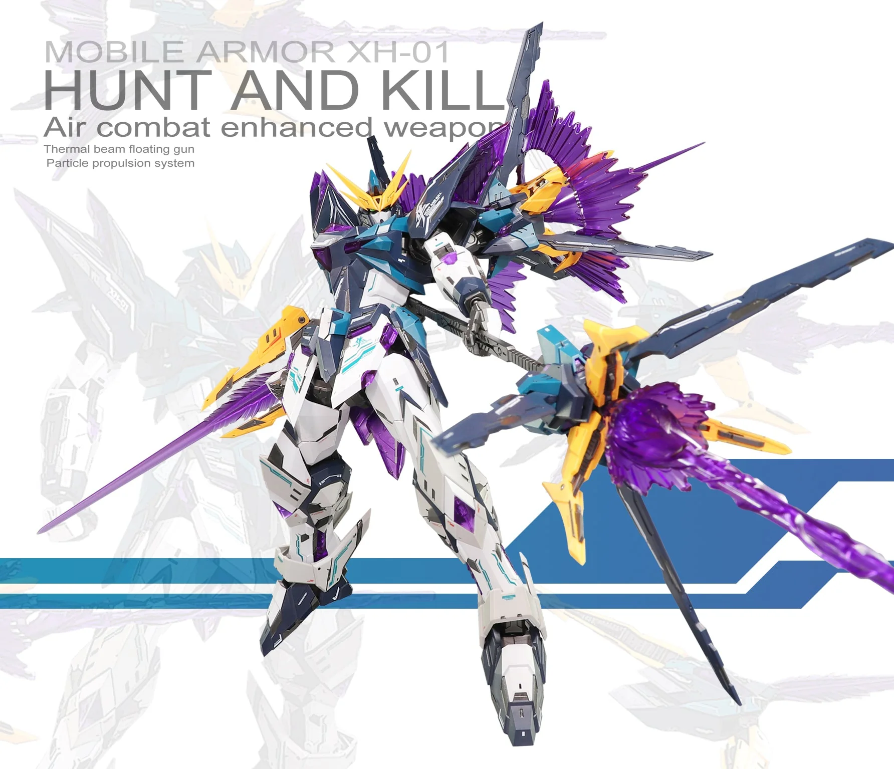 XH-01 Hunting Falcon 1/100 Scale Model Kit - Image 3