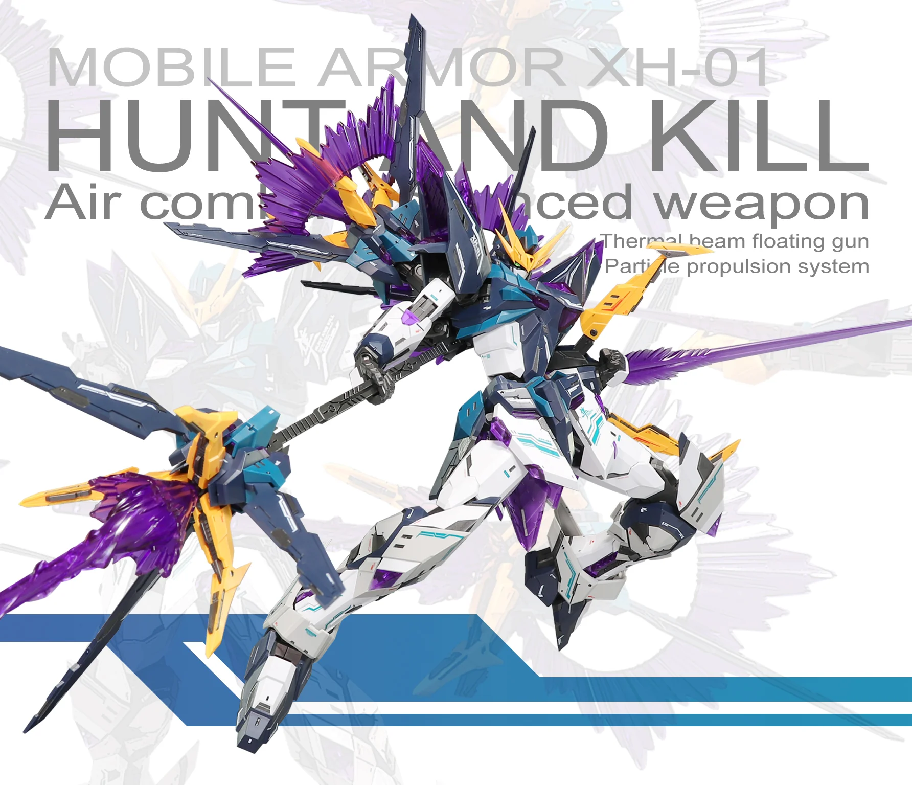 XH-01 Hunting Falcon 1/100 Scale Model Kit - Image 4