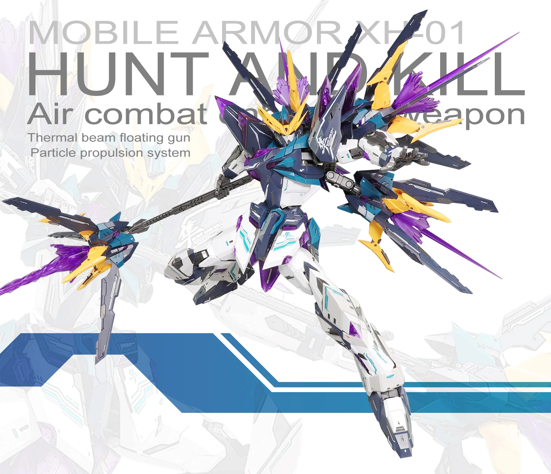 XH-01 Hunting Falcon 1/100 Scale Model Kit - Image 5