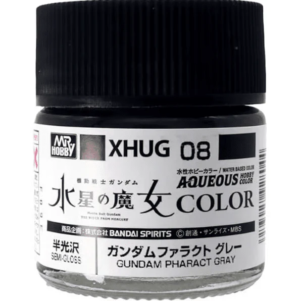 XHUG08 Aqueous Gundam Color Gundam Pharact Gray (10ml)