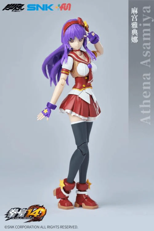 The King of Fighters XIV Athena Asamiya Machine Girl 1/12 Scale Figure - Image 2